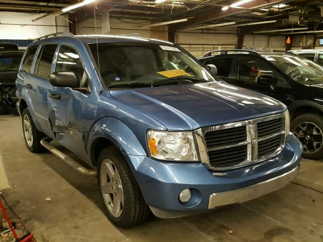 1D8HB58247F580944 - 2007 DODGE DURANGO LI BLUE photo 1