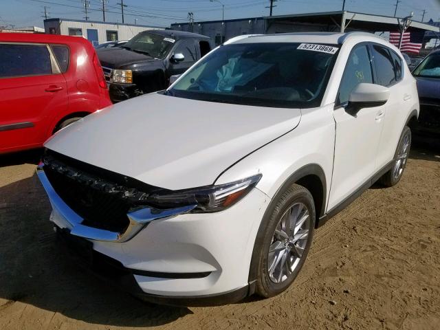 JM3KFADM3K1510048 - 2019 MAZDA CX-5 GRAND WHITE photo 2