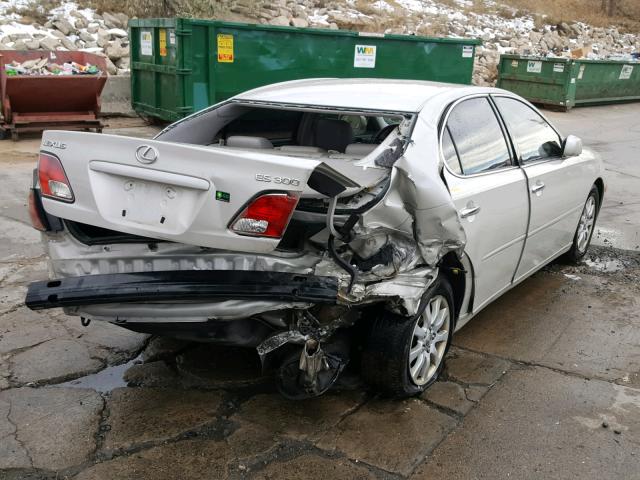 JTHBF30G420066476 - 2002 LEXUS ES300 BEIGE photo 4