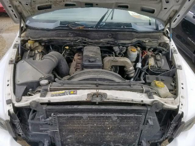 3D7KS28C65G705598 - 2005 DODGE RAM 2500 S Սպիտակ լուսանկար 7