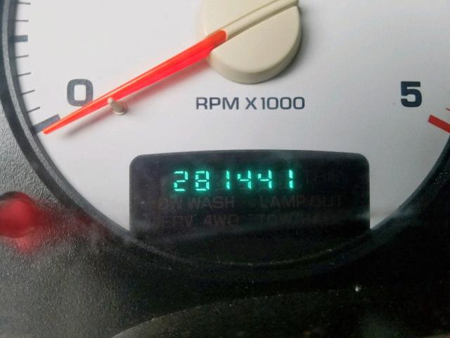 3D7KS28C65G705598 - 2005 DODGE RAM 2500 S Սպիտակ լուսանկար 8