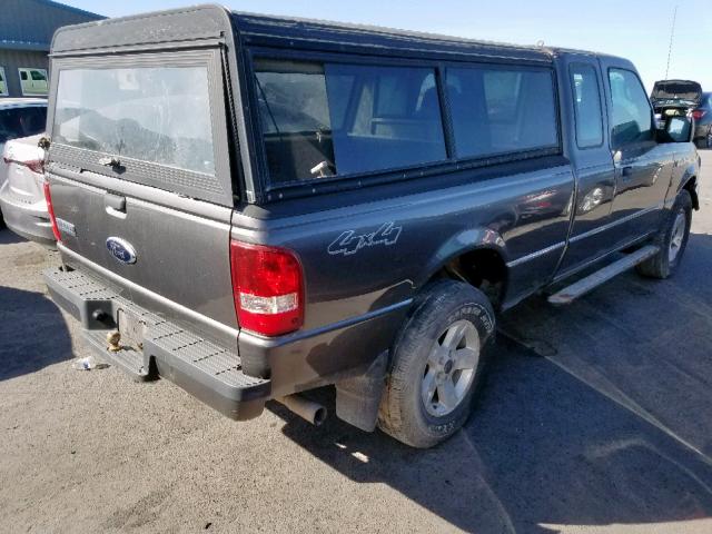 1FTZR15E76PA90125 - 2006 FORD RANGER SUP GRAY photo 4