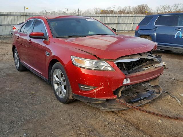 1FAHP2EW7BG129134 - 2011 FORD TAURUS SEL RED photo 1