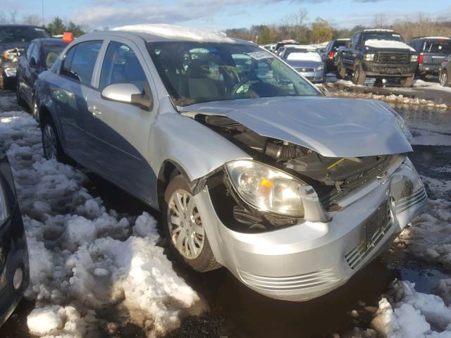 1G1AT58H997106138 - 2009 CHEVROLET COBALT LT SILVER photo 1