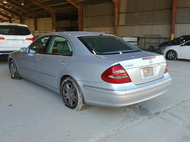 WDBUF26J36A885050 - 2006 MERCEDES-BENZ E 320 CDI SILVER photo 3