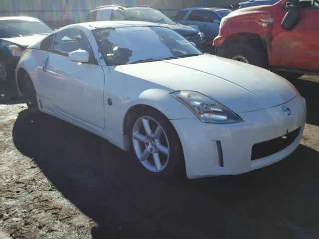 JN1AZ34E73T015506 - 2003 NISSAN 350Z COUPE WHITE photo 1