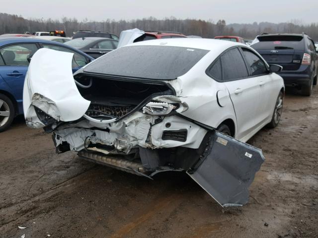 1C3CCCBG4FN757869 - 2015 CHRYSLER 200 S WHITE photo 4