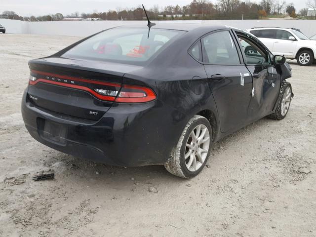 1C3CDFBA6DD118051 - 2013 DODGE DART SXT BLACK photo 4