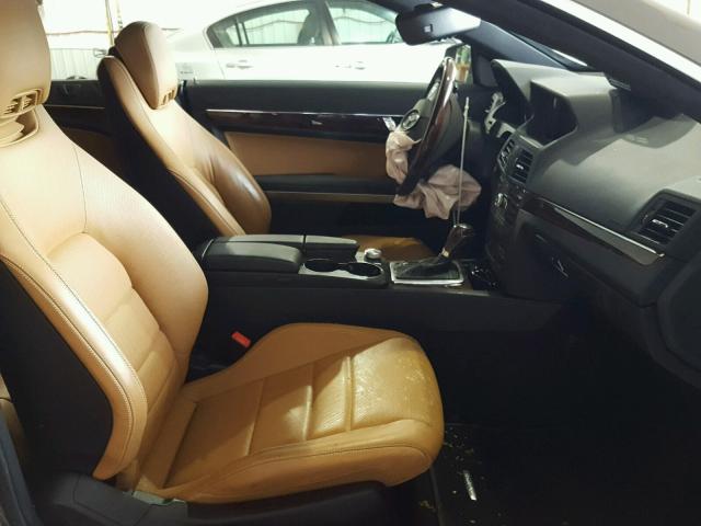 WDDKK7CF4BF043595 - 2011 MERCEDES-BENZ E 550 TAN photo 5