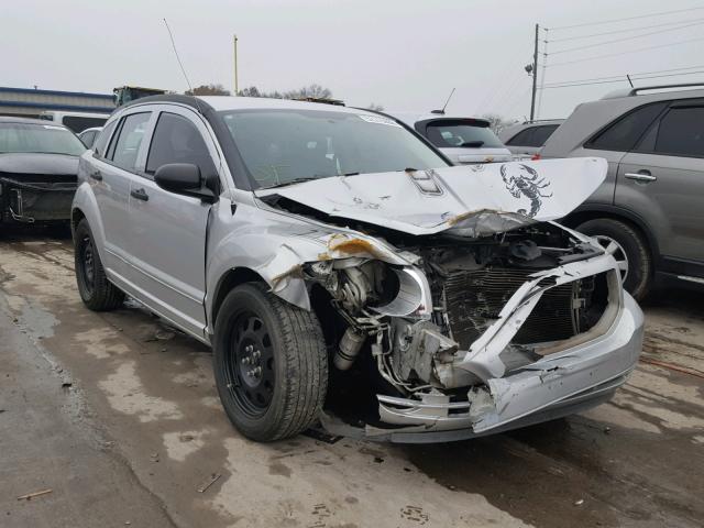 1B3HB48B37D242344 - 2007 DODGE CALIBER SX SILVER photo 1