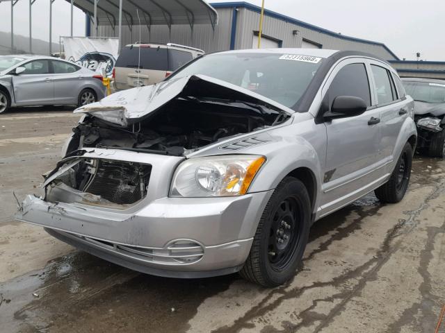 1B3HB48B37D242344 - 2007 DODGE CALIBER SX SILVER photo 2