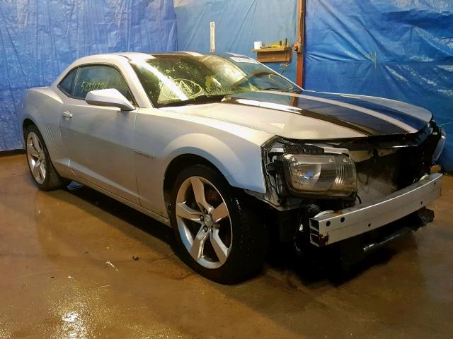 2G1FT1EW5A9105993 - 2010 CHEVROLET CAMARO SS SILVER photo 1