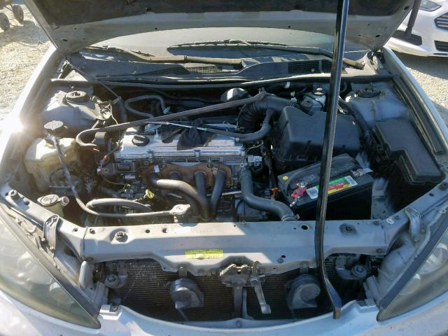 4T1BE32K95U542736 - 2005 TOYOTA CAMRY LE SILVER photo 7