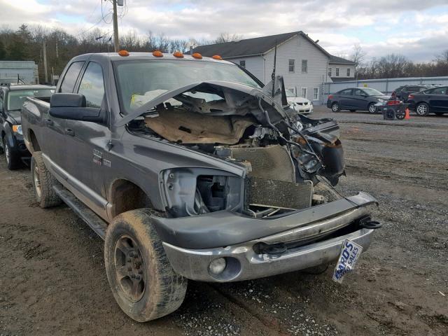 3D7KS28D47G851106 - 2007 DODGE RAM 2500 S GRAY photo 1