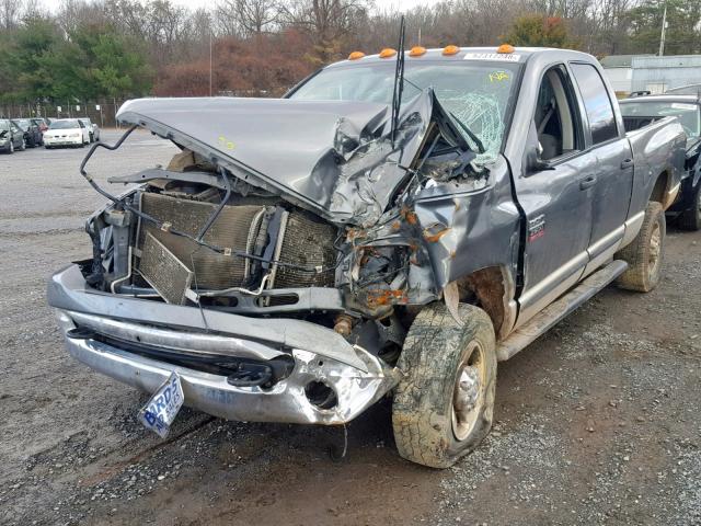 3D7KS28D47G851106 - 2007 DODGE RAM 2500 S GRAY photo 2