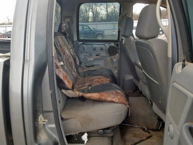 3D7KS28D47G851106 - 2007 DODGE RAM 2500 S GRAY photo 6