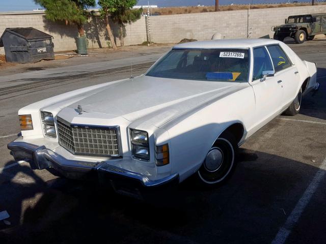 8A31H291074 - 1978 FORD LTD II WHITE photo 2