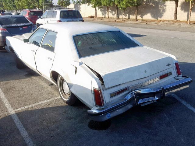 8A31H291074 - 1978 FORD LTD II WHITE photo 3