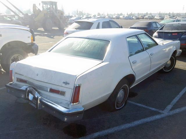 8A31H291074 - 1978 FORD LTD II WHITE photo 4