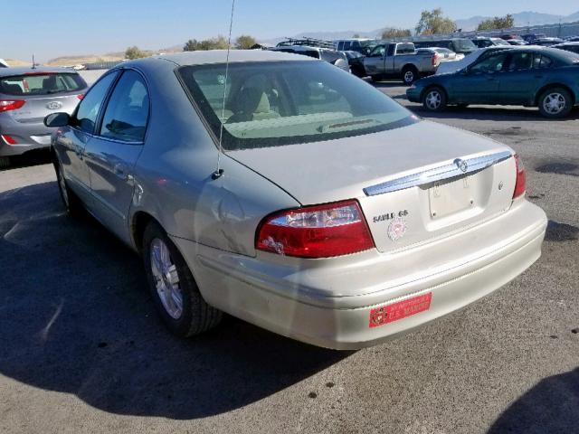 1MEFM50U64G609930 - 2004 MERCURY SABLE GS GOLD photo 3