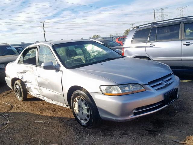 1HGCG56402A034969 - 2002 HONDA ACCORD LX SILVER photo 1