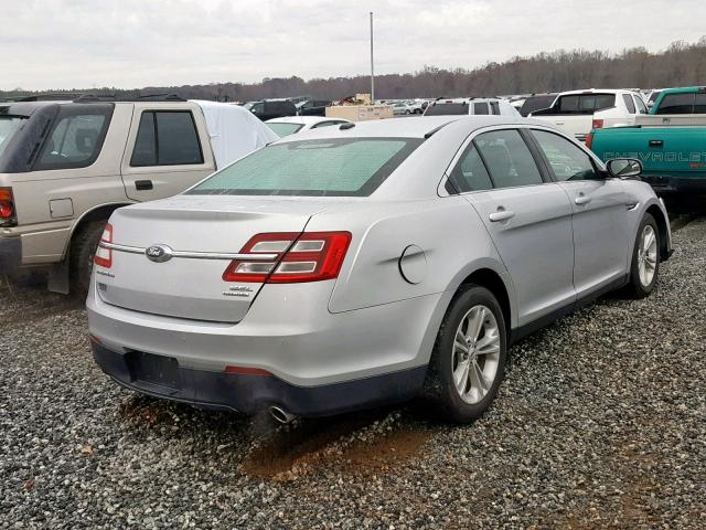 1FAHP2E86EG178380 - 2014 FORD TAURUS SEL SILVER photo 4