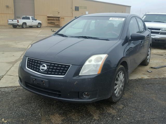 3N1AB61E08L674534 - 2008 NISSAN SENTRA 2.0 BLACK photo 2