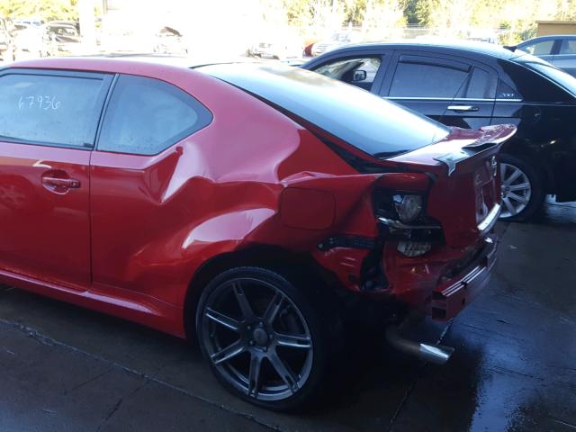 JTKJF5C71F3089991 - 2015 TOYOTA SCION TC RED photo 9