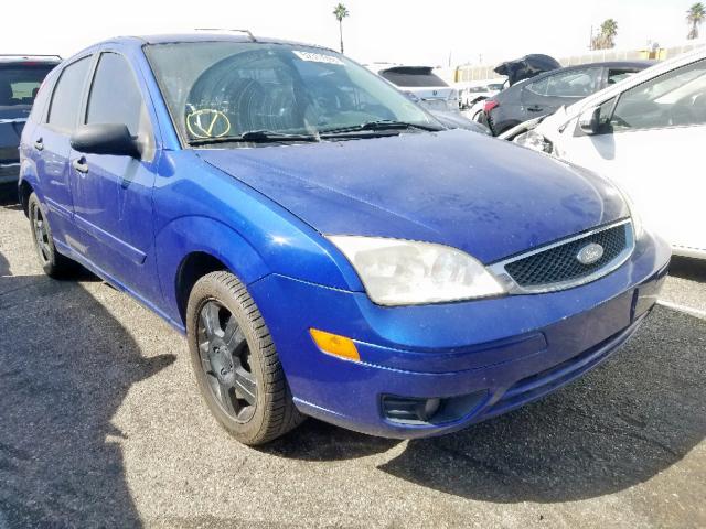 1FAHP37N06W225919 - 2006 FORD FOCUS ZX5 BLUE photo 1