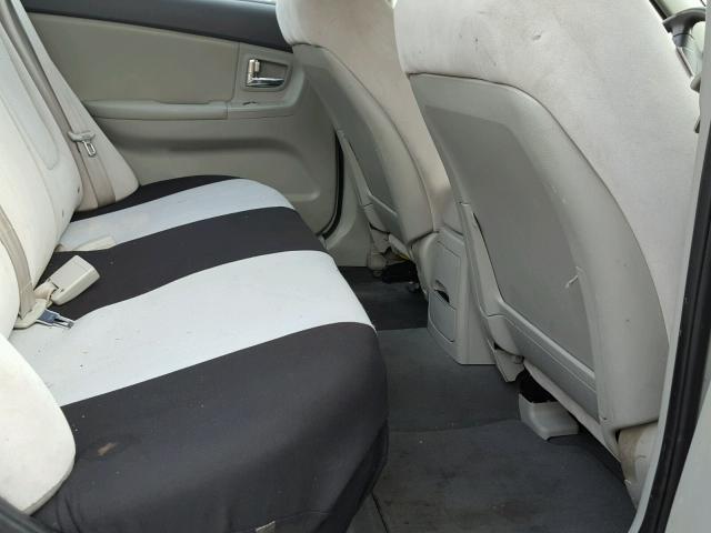 KNAFE121485533455 - 2008 KIA SPECTRA EX SILVER photo 6