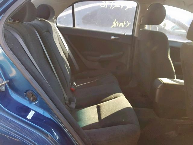 1HGCM55336A806517 - 2006 HONDA ACCORD SE BLUE photo 6