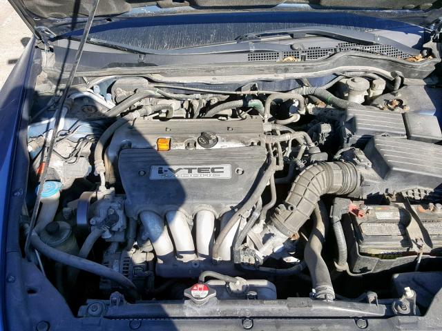 1HGCM55336A806517 - 2006 HONDA ACCORD SE BLUE photo 7