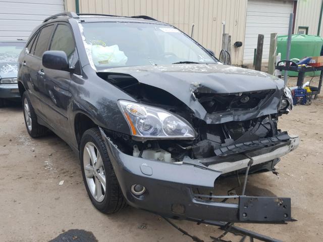 JTJHW31U482064110 - 2008 LEXUS RX 400H BLUE photo 1