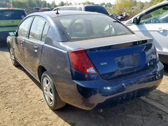 1G8AJ55FX7Z198078 - 2007 SATURN ION LEVEL BLUE photo 3