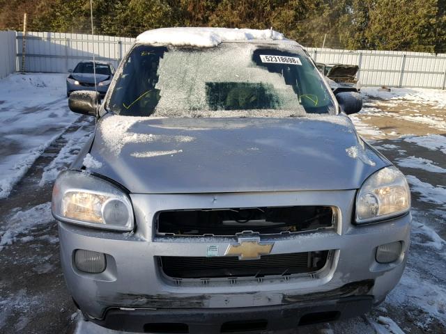1GNDU23167D198258 - 2007 CHEVROLET UPLANDER L ვერცხლისფერი ფოტო 9