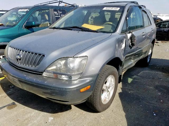 JT6GF10UXY0065222 - 2000 LEXUS RX 300 GOLD photo 2