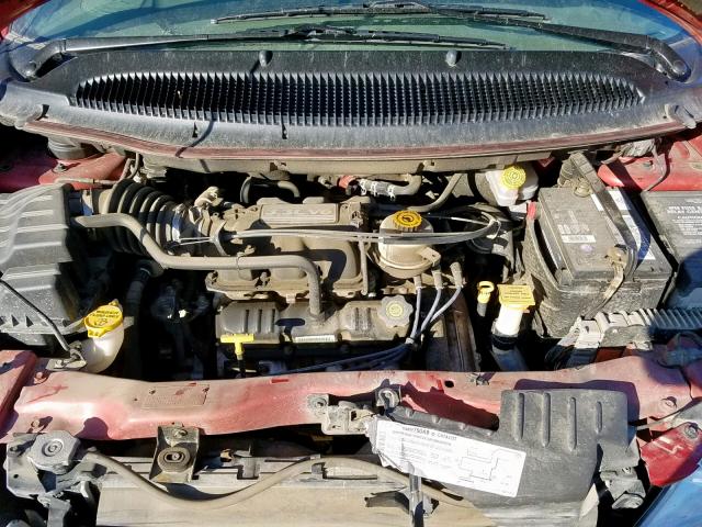 2D4GP44R13R306180 - 2003 DODGE GRAND CARA RED photo 7