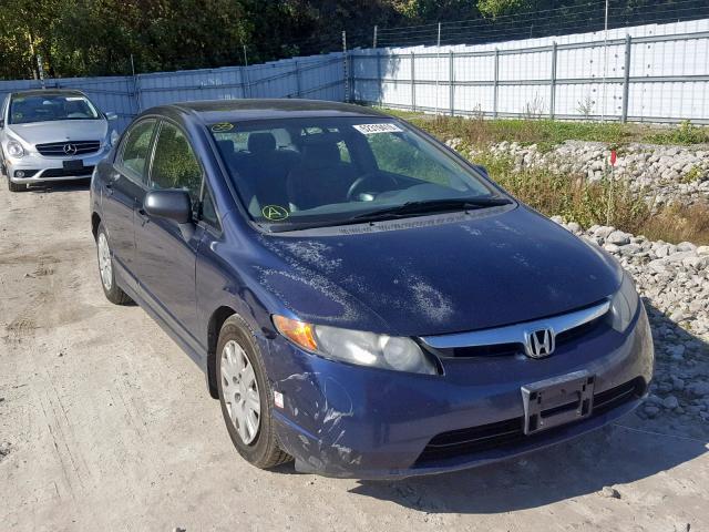 2HGFA16367H005337 - 2007 HONDA CIVIC DX BLUE photo 1