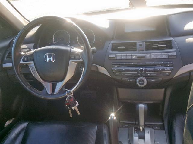 1HGCS2B88BA005208 - 2011 HONDA ACCORD EXL GRAY photo 9