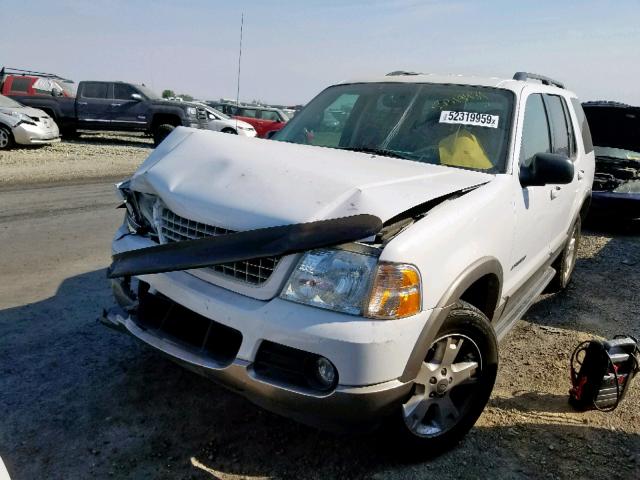 1FMZU64K14UA32055 - 2004 FORD EXPLORER E WHITE photo 2