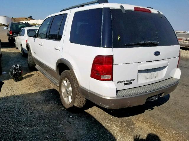 1FMZU64K14UA32055 - 2004 FORD EXPLORER E WHITE photo 3