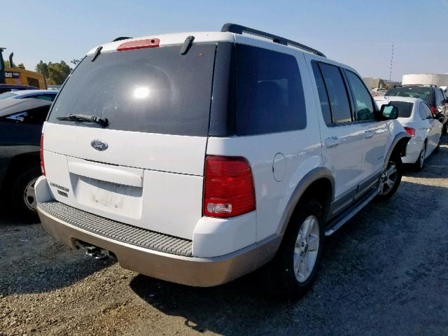 1FMZU64K14UA32055 - 2004 FORD EXPLORER E WHITE photo 4