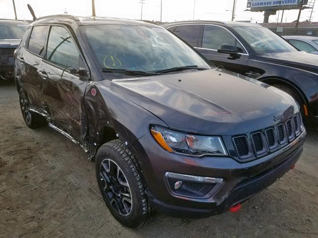 3C4NJDDB1KT639032 - 2019 JEEP COMPASS TR BLACK photo 1