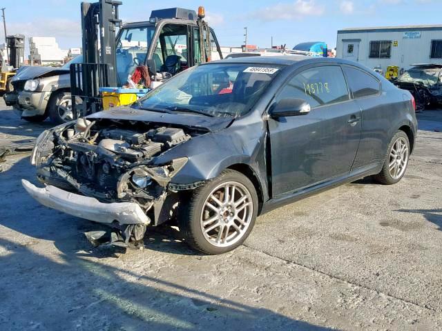 JTKDE177650054138 - 2005 TOYOTA SCION TC ნაცრისფერი ფოტო 2