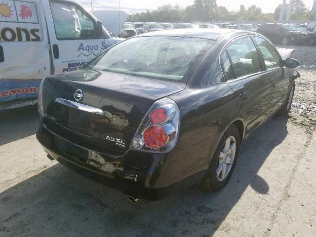 1N4BL11D76N382519 - 2006 NISSAN ALTIMA SE BLACK photo 4