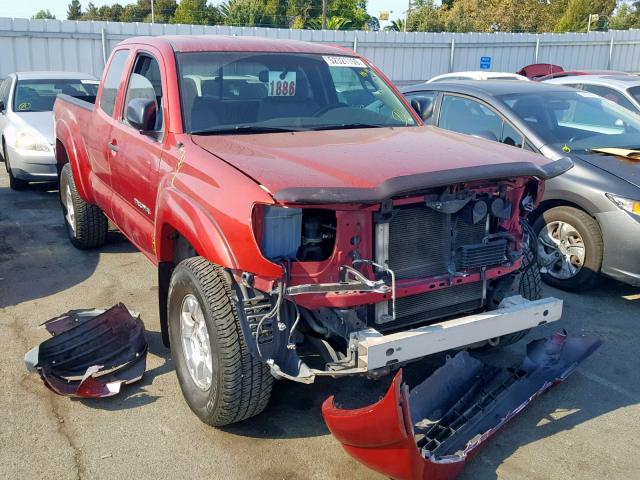 5TETU62N68Z536265 - 2008 TOYOTA TACOMA PRE RED photo 1