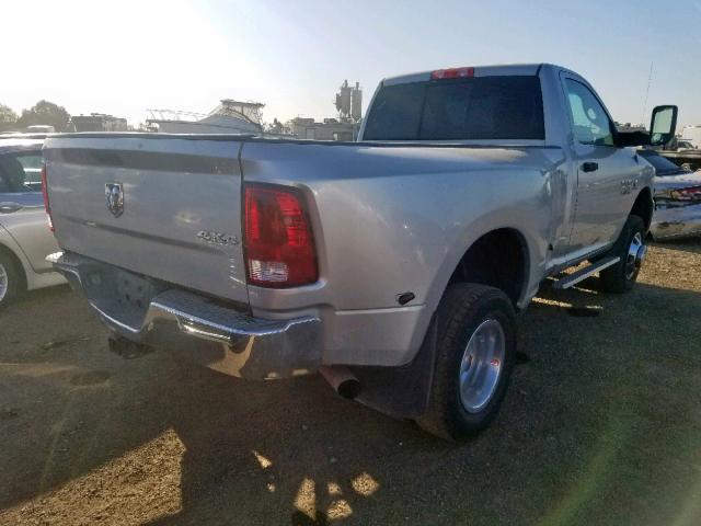 3C63RRALXDG542778 - 2013 RAM 3500 ST SILVER photo 4