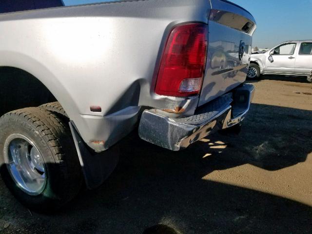 3C63RRALXDG542778 - 2013 RAM 3500 ST SILVER photo 9