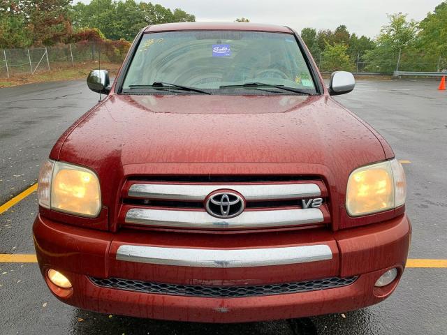 5TBDT44125S486746 - 2005 TOYOTA TUNDRA DOU RED photo 7