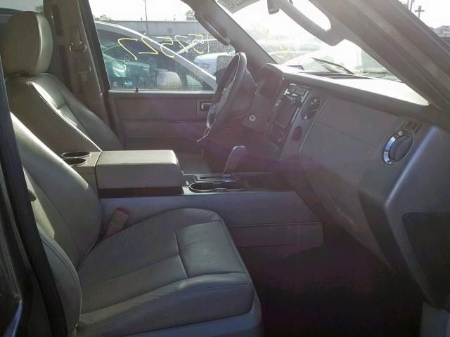 1FMJK2A51BEF56971 - 2011 FORD EXPEDITION GRAY photo 5